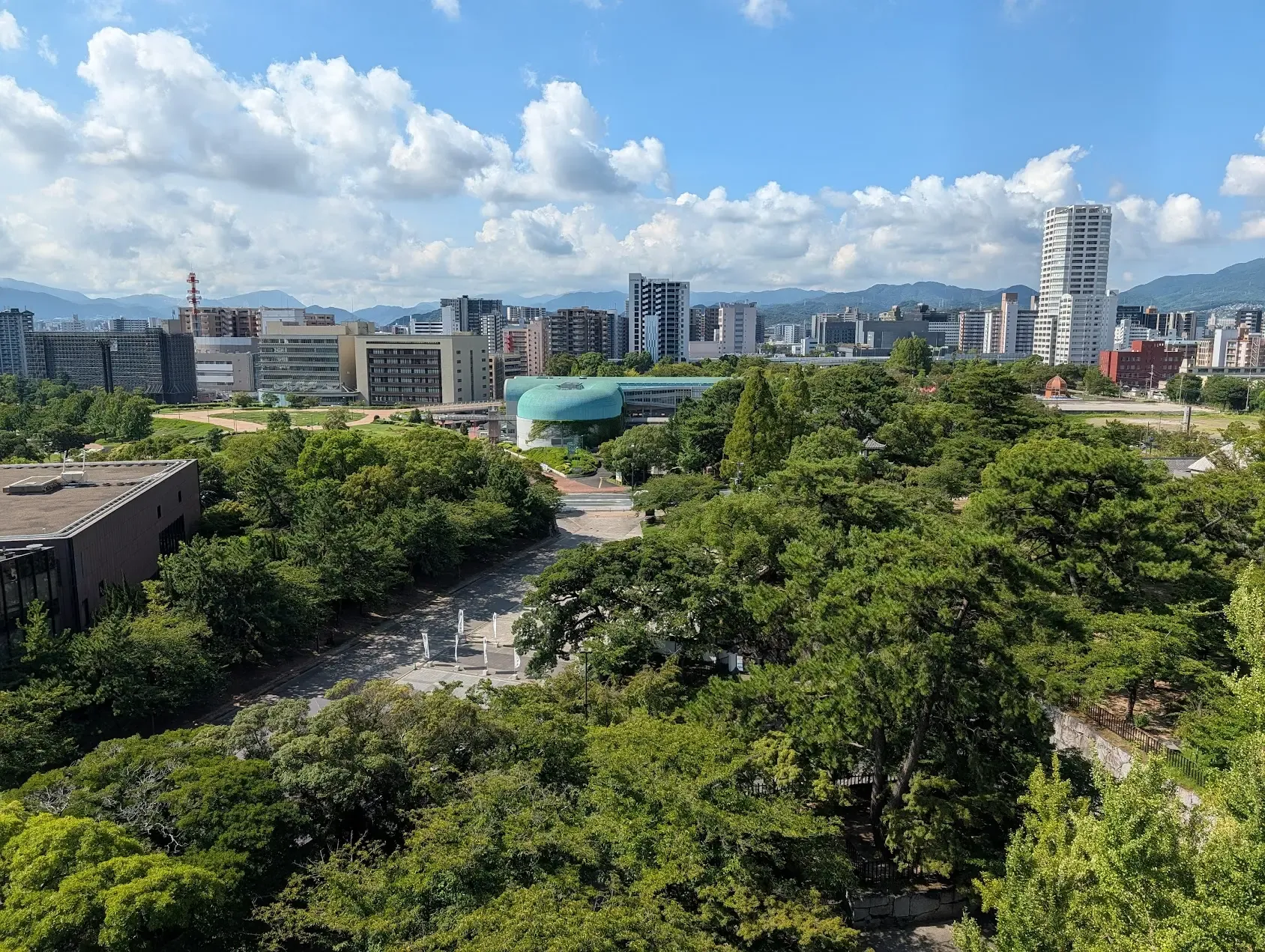 眺望的景色